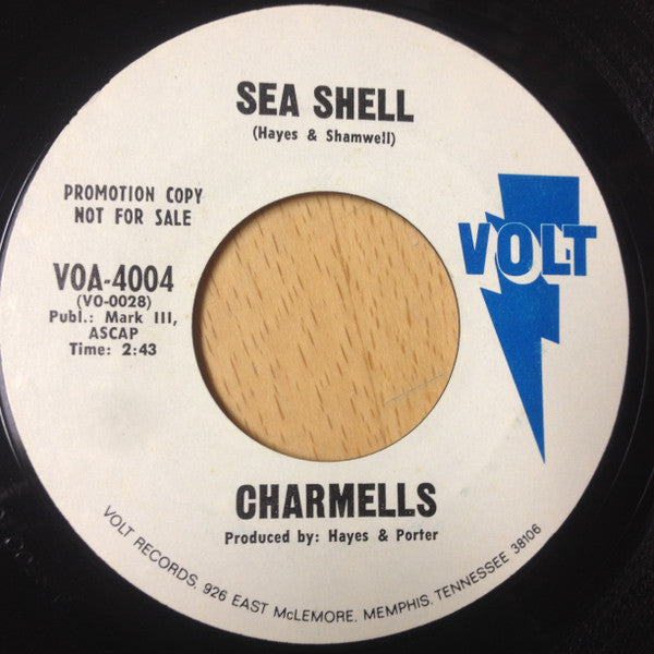 The Charmels : Lovin' Feeling / Sea Shell (7", Promo, Styrene)