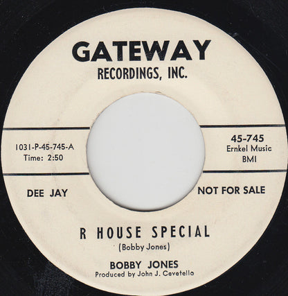 Bobby Jones (20) : R House Special (7", Promo)