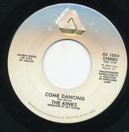The Kinks : Come Dancing (7", Single, Spe)