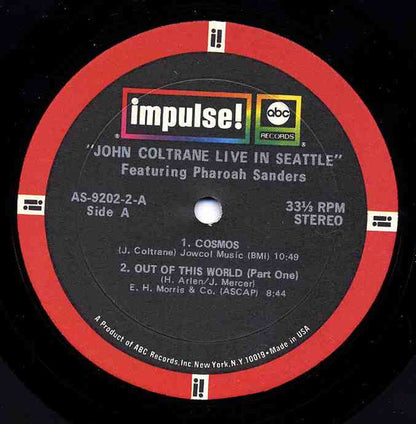 John Coltrane Featuring Pharoah Sanders : Live In Seattle (2xLP, Album)