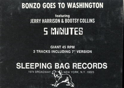 Bonzo Goes To Washington : 5 Minutes (12", Promo)
