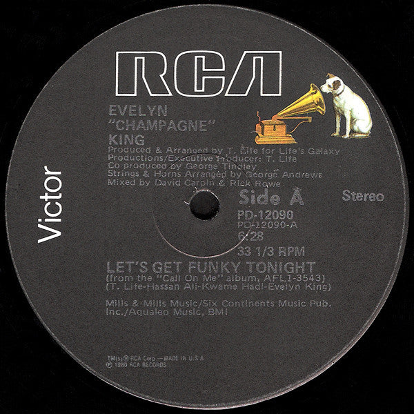 Evelyn King : Let's Get Funky Tonight (12")