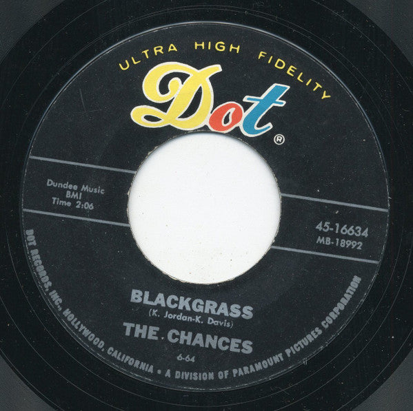 The Chances : Camelback / Blackgrass (7", Single, Styrene)