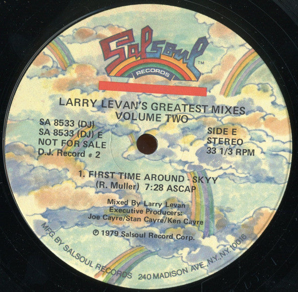 Larry Levan : Larry Levan's Greatest Mixes Volume Two (2x12", Comp, Promo)