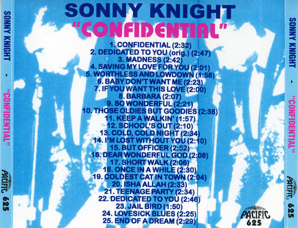 Sonny Knight : Confidential (CDr, Comp)