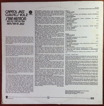 Stan Kenton And His Orchestra : Artistry In Jazz (LP, Album, Mono, Win)