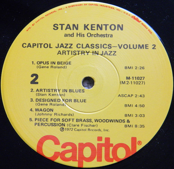 Stan Kenton And His Orchestra : Artistry In Jazz (LP, Album, Mono, Win)
