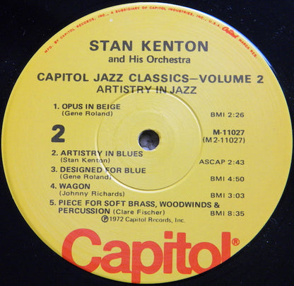Stan Kenton And His Orchestra : Artistry In Jazz (LP, Album, Mono, Win)