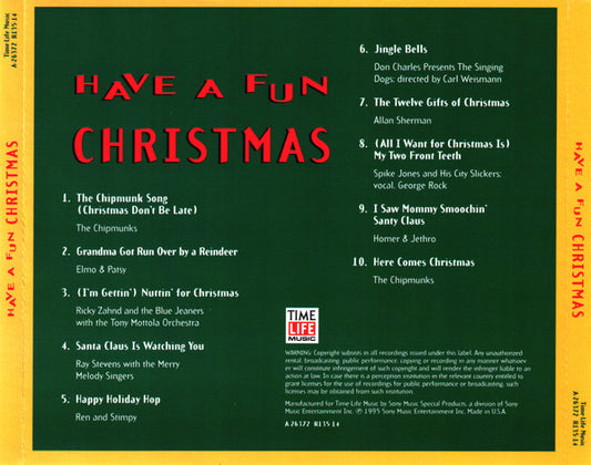Various : Have A Fun Christmas (CD, Comp)
