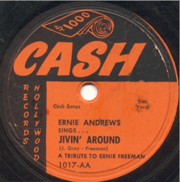The Ernie Freeman Combo / Ernie Andrews : Jivin' Around (10", Single)