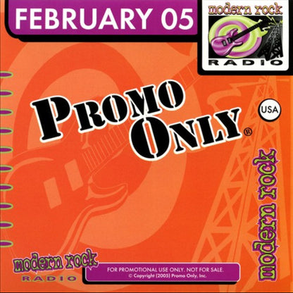 Various : Promo Only Modern Rock Radio: February 2005 (CD, Comp, Promo)