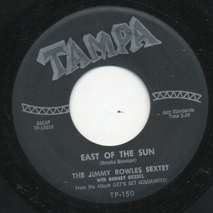 The Jimmy Rowles Sextet : East Of The Sun / Perdido (7", Single)