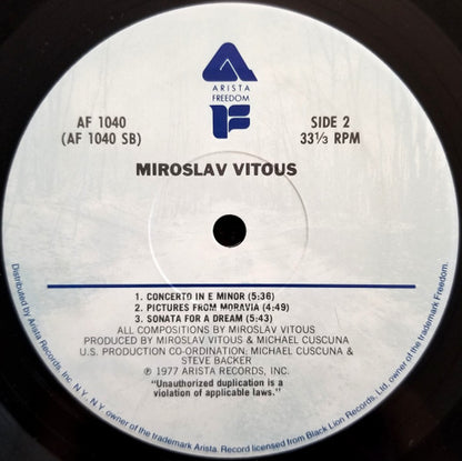 Miroslav Vitous : Miroslav (LP, Album)