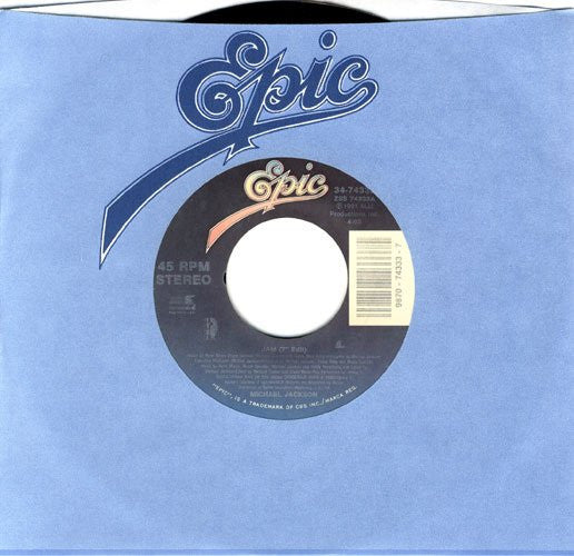 Michael Jackson : Jam (7")