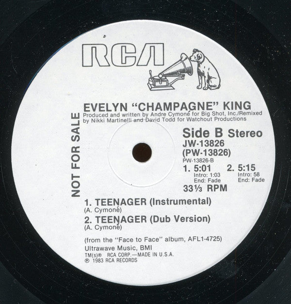 Evelyn King : Teenager (12", Maxi, Promo)