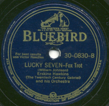Erskine Hawkins And His Orchestra : King Porter Stomp / Lucky Seven (Shellac, 10")