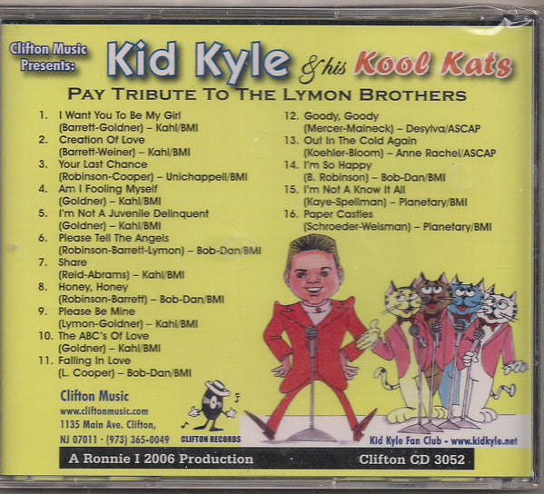 Kid Kyle And His Kool Kats : Pay Tribute To The Lymon Brothers (CD, Album)