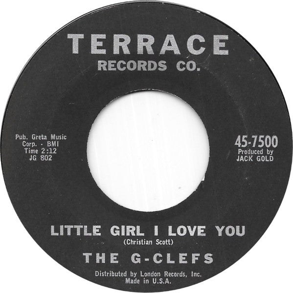 The G-Clefs : I Understand (Just How You Feel) (7", Single, Styrene, Mon)