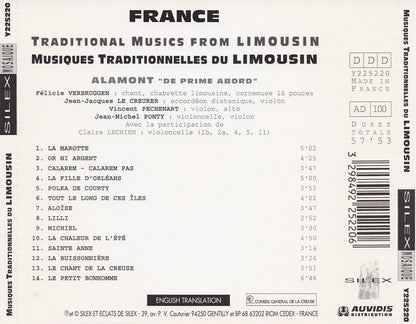 Alamont : De Prime Abord (CD, Album)