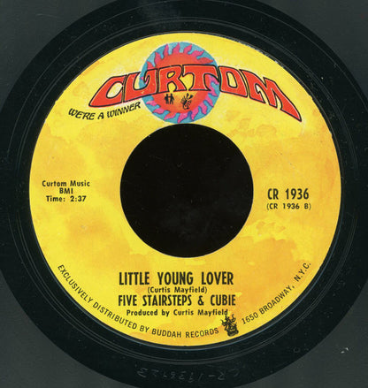 Five Stairsteps : Baby Make Me Feel So Good (7", Styrene, Pit)