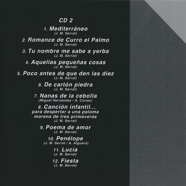 Joan Manuel Serrat : 24 Páginas Inolvidables (2xCD, Comp, RE)