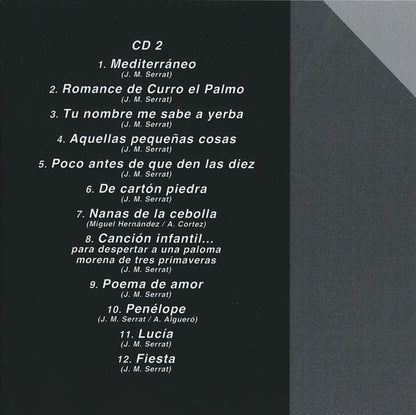 Joan Manuel Serrat : 24 Páginas Inolvidables (2xCD, Comp, RE)