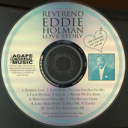 Eddie Holman : Love Story (CD, Album)