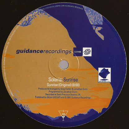 Soularis : Sunrise (12")