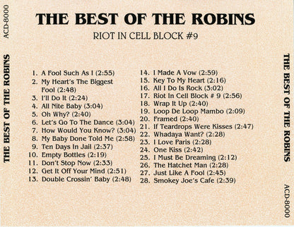 The Robins : The Best Of The Robins (CD, Comp)
