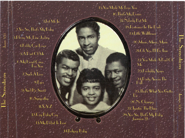 The Sensations (2) : Let Me In (wee-ooo) (CD, Comp, Mono)