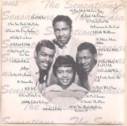 The Sensations (2) : Let Me In (wee-ooo) (CD, Comp, Mono)
