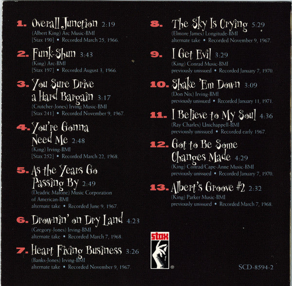 Albert King : Hard Bargain (CD, Comp, RM)