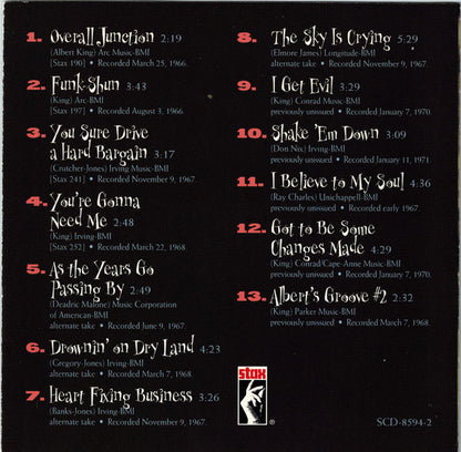 Albert King : Hard Bargain (CD, Comp, RM)