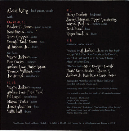 Albert King : Hard Bargain (CD, Comp, RM)