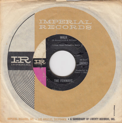 The Fenways : Walk / Whip and Jerk (7", Single, Styrene)
