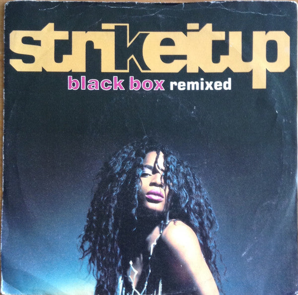 Black Box : Strike It Up (Remixed) (7", Single, Sil)