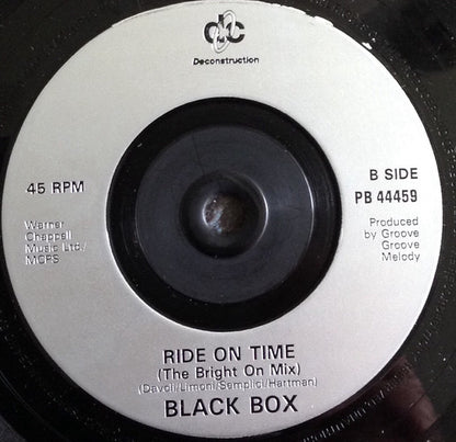 Black Box : Strike It Up (Remixed) (7", Single, Sil)