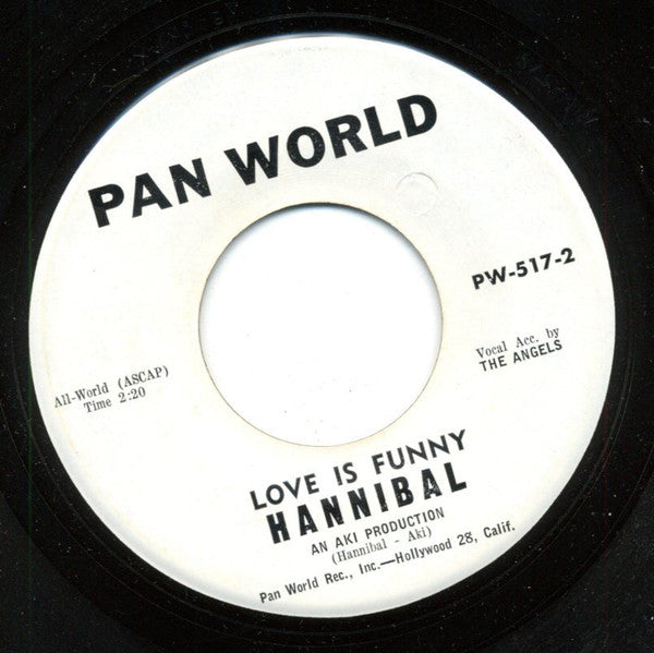 The Mighty Hannibal : Please Take A Chance On Me / Love Is Funny (7", Single)