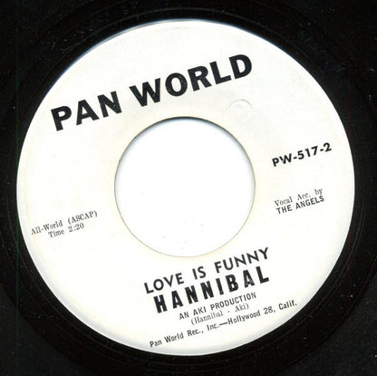The Mighty Hannibal : Please Take A Chance On Me / Love Is Funny (7", Single)