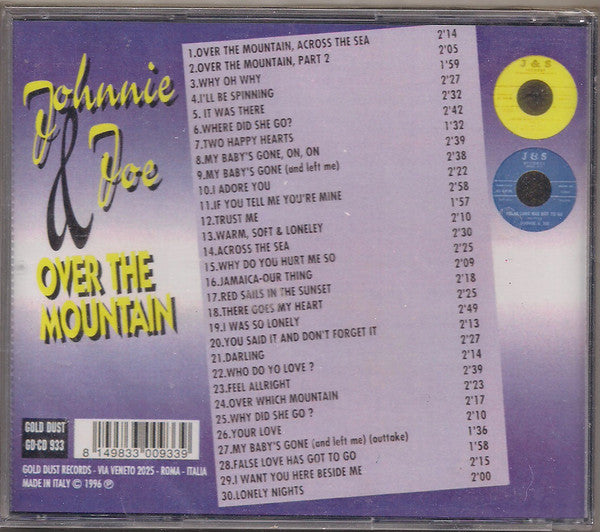 Johnnie & Joe : Over The Mountain (CD, Comp)