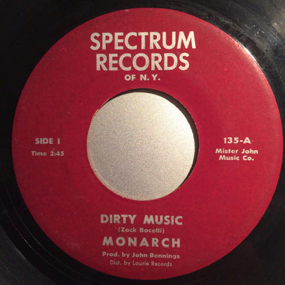 Monarch (16) : Dirty Music (7", Single)