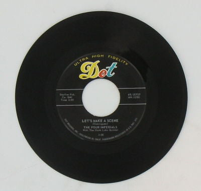 The Four Imperials With The Hank Luks Quintet : Lazy Bonnie / Let's Make A Scene (7")