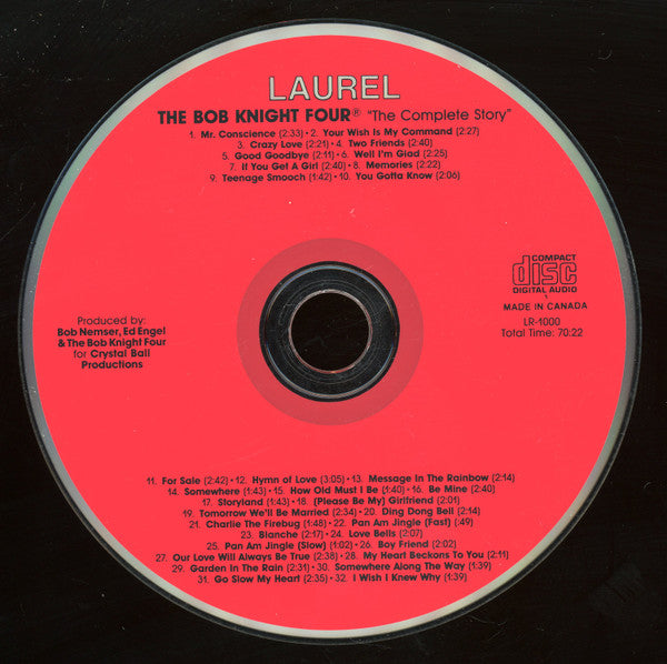 Bob Knight Four : The Complete Story (CD, Comp)