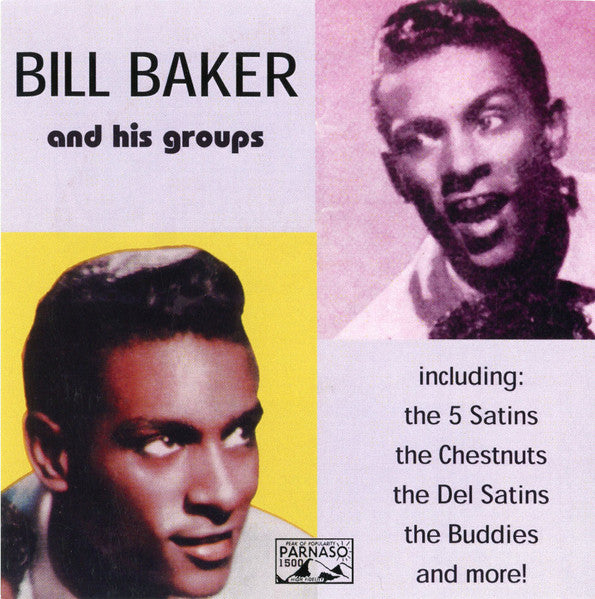 Various : Bill Baker And His Groups (CDr)