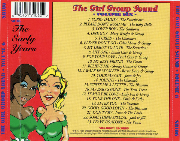 Various : The Girl Group Sound Volume 6 (CD, Comp)