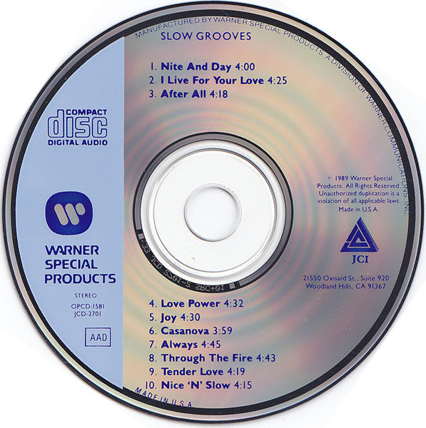 Various : Slow Grooves (CD, Comp)