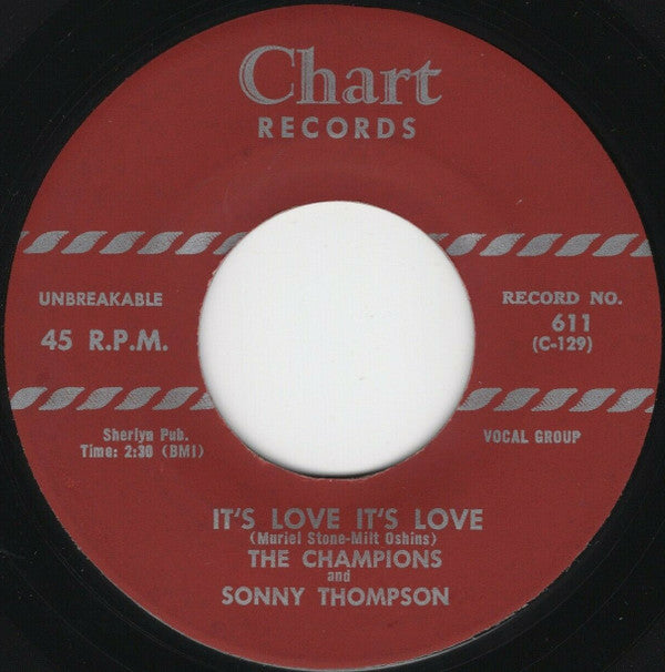 The Champions (6) And Sonny Thompson : Mexico Bound / It's Love It's Love (7", Single)