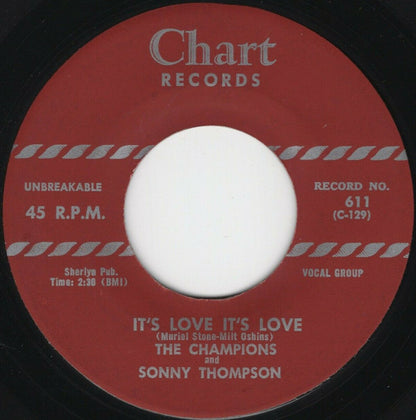 The Champions (6) And Sonny Thompson : Mexico Bound / It's Love It's Love (7", Single)