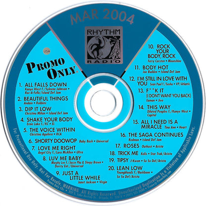 Various : Promo Only Rhythm Radio: March 2004 (CD, Comp, Promo)