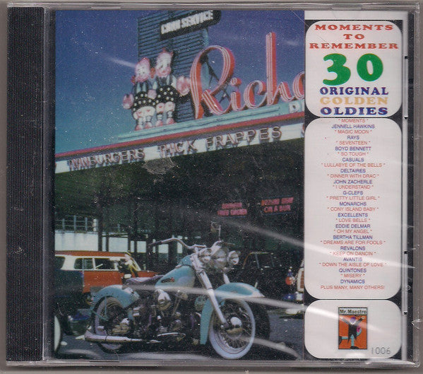 Various : Moments To Remember 30 Original Golden Oldies (CD, Comp)